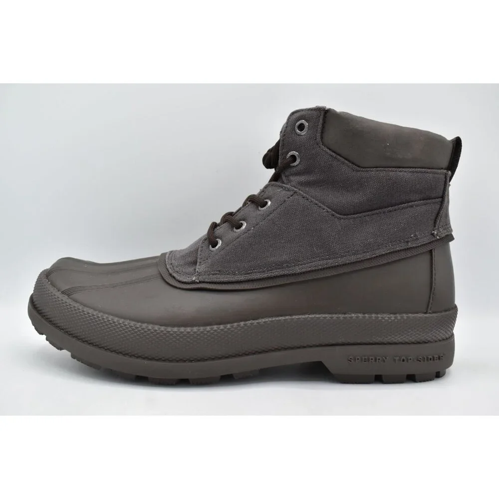 Sperry Mens Size 11 Cold Bay Wax Grey Water Resistant Insulated Chukka Boots‎